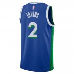 Maillot NBA Dallas Mavericks Kyrie Irving 2 Nike 2022-23 City Edition Bleu Swingman - Homme